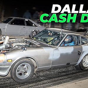 Street Racers BATTLE TRACTION on Cold Texas Streets (1500-2000hp Cash Days)