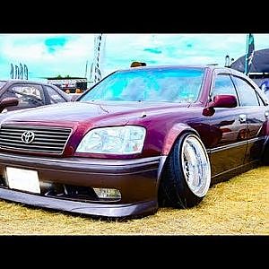 (HD)TOYOTA CROWN ATHLETE VIPSTYLE 王道VIPカーなクラウンアスリート - スタンスネイション大阪2017