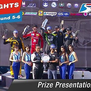 Prize Presentation Thailand Super Series 2017 : Round 5-6 @Chang International Circuit