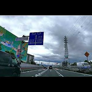 Cloudy TimeWarp drive Kyoto to Nara JAPAN - タイムワープ 車載ドライブ 京都～奈良 ドライブ動画 京都縦貫道 国道1号線 24号線