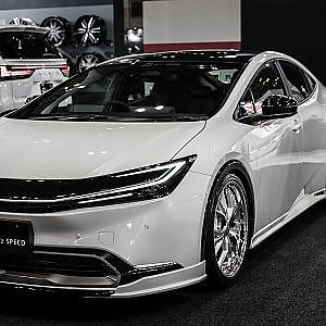 M'z SPEED GLMARS LINE TOYOTA 60 MXWH60 PRIUS TAS2024 - エムズスピード 60プリウス エアロ 東京オートサロン2024