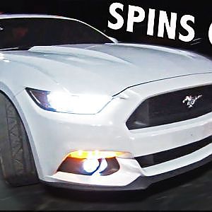 Mustang SPINS OUT Street Racing at 100mph!