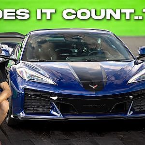 We Set a RECORD in the C8 Corvette Grand Sport.. sort of