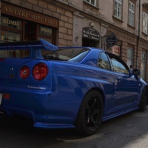 Best of Nissan Skyline /accelerations /backfire/burnout/racing/straight pipes