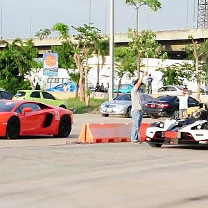 Supercar 1/8 Mile 2012 in Thailand