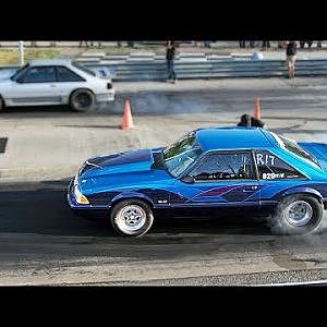 Turbo Vs Nitrous - Foxbody Mustang Showdown!