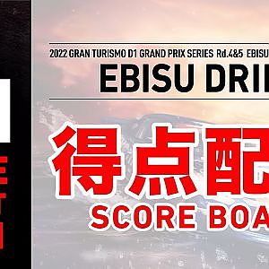 2022 GRAN TURISMO D1 GRAND PRIX SERIES Rd.5 EBISU [8/21] (Scoreboard)