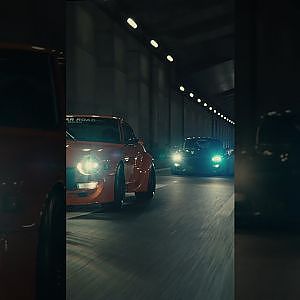 4台の極上S30Zで夜のストリートをクルージング【 Exciting JDM videos #Shorts 】