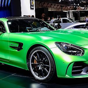 (4K)Mercedes-AMG GT R 2018 メルセデスAMG GTR - 東京モーターショー2017