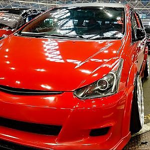 (4K)TOYOTA WISH modified トヨタ ウィッシュカスタム - NAGOYA AUTO TREND 2019