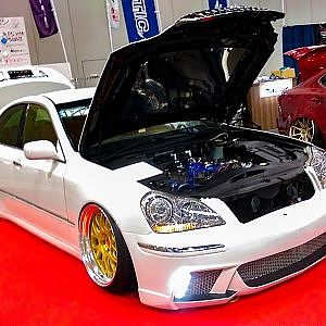 (HD)TOYOTA CROWN MAJESTA VIPCAR  custom トヨタ・クラウンマジェスタカスタム - 名古屋オートトレンド2017