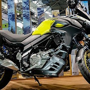 (4K)SUZUKI V-Strom650XT ABS スズキ・Vストローム650 XT - 大阪モーターサイクルショー2017
