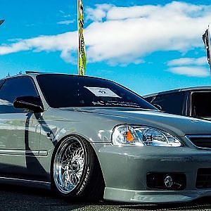 (4K)HONDA CIVIC EK modified ホンダ シビック カスタム - ドレフェス関西2020