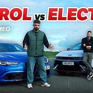 Which is Faster on Track: Alfa Giulia QV vs Hyundai Ioniq 5 N?