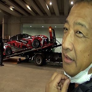 2023東京オートサロン搬入中！Kazamaauto_driftレクサス