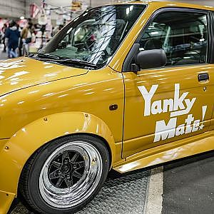 DAIHATSU MIRA L700S modified JDM  チキチキワークス ミラ カスタム - NAGOYA AUTO TREND 2021 オートトレンド2021