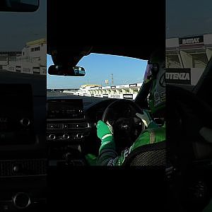 【ドリキン激走】SPOON製作の新型シビックタイプRで筑波を全開走行【 Exciting JDM videos #Shorts 】
