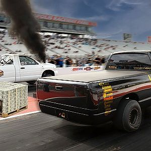 We found a DIESEL ONLY truck race... and it pays $100,000!