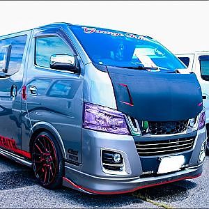 (HD)GRAGE FAITH TOYOTA HIACE modified カスタムハイエース200系 - SBM大阪2018