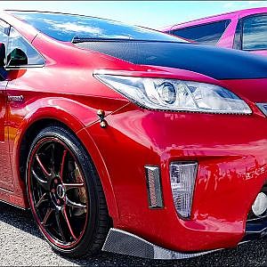 (4K)TOYOTA 30 PRIUS custom 30系プリウスカスタム - スーパーカーニバル2018