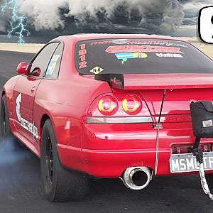 MASSIVE Storm Hits GTR's WHILE RACING!