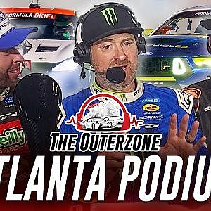 The Outerzone Atlanta 2026 Podium Podcast - Vaughn Gittin Jr, James Deane, Odi Bakchis