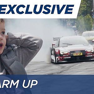 DTM Drivers warming up! #beprepared for Hockenheim 2017