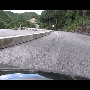okuibukiスーパーラップ会場デモランコース　テスト走行(ノーマル乗用車テスト走行)