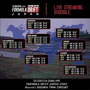 Formula DRIFT Japan - Suzuka Twin - Top 16