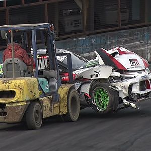 斎藤ダイゴ未公開映像　全損クラスのクラッシュからの修復劇