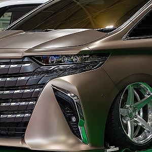 アマプリ工房 TOYOTA ALPHARD アルファード カスタム - Osaka Auto Meese 2026 大阪オートメッセ2026