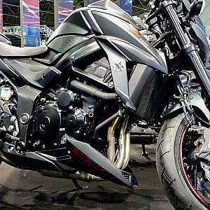 (4K)SUZUKI GSX-S750 ABS 2017 スズキGSX S750 市販予定車 - 大阪モーターサイクルショー2017