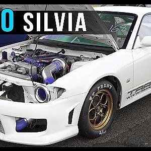 Nissan S15 SR20 stick shift drag