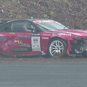 2022ebis金曜日NOW 27茂木 武士クラッシュ（OKUTONE FP IWANA CENTERSPEED MASTER IOR S15 SILVIA）コメント