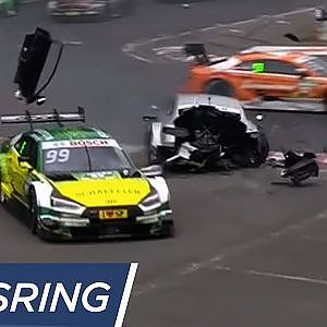 Paffet's shocking Crash - DTM Norisring 2017