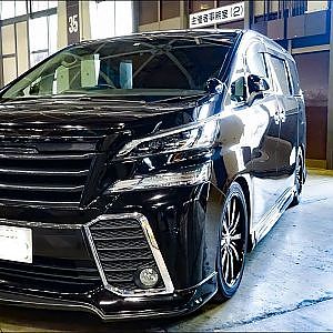 (4K)TOYOTA 30 VELLFIRE modified 30系ヴェルファイア エアロ カスタム - NAGOYA AUTO TREND 2019