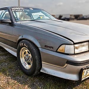 Old school Cavalier with a HUGE TURBO!