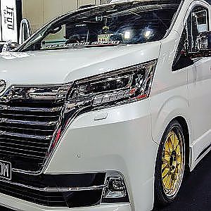 (4K)SAD CUSTOM TOYOTA GRANACE modified SADカスタム グランエース カスタム - OSAKA AUTO MESSE 2020