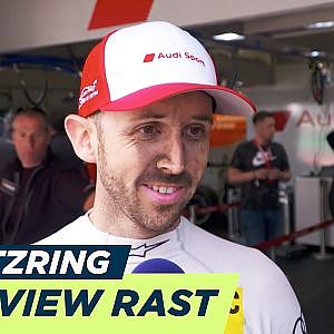 René Rast ist wohlauf! - Interview (DEU) nach Crash - DTM Lausitzring 2018