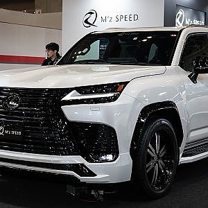 M'z SPEED LUV LINE LEXUS LX600 bodykit TAS2024 - エムズスピード レクサスLX600 エアロ 東京オートサロン2024