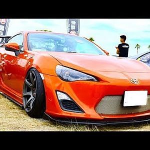 (HD)TOYOTA GT86 custom トヨタGTハチロクカスタム - スタンスネイション大阪2017