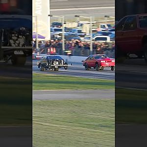Ryan Mitchell bounces down the track in KC MAXX Firebird #1320video
