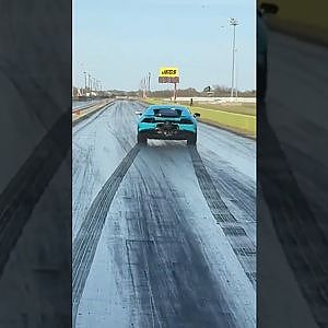 Drag Racing a 3,000 horsepower Lambo looks INSANE (7.30 | 205mph) #1320video #tx2k