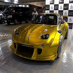 2023東京オートサロン搬入！amamiyaゴールド7