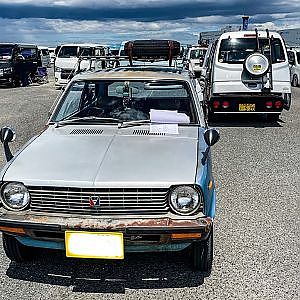 MITSUBISHI MINICA AMI55 MCA JET SBM Osaka2021 - SBM大阪2021 三菱 ミニカ アミ55 旧車