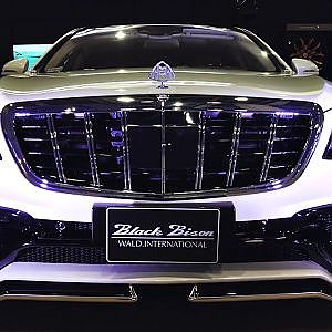 (4K)WALD Mercedes-Maybach S-Class modified ヴァルド マイバッハ Sクラス カスタム - OSAKA AUTO MESSE 2020