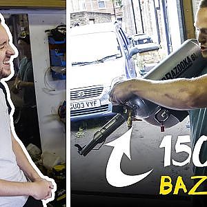 Getting Shot By A 150PSI Bazooka + Funny Outtakes